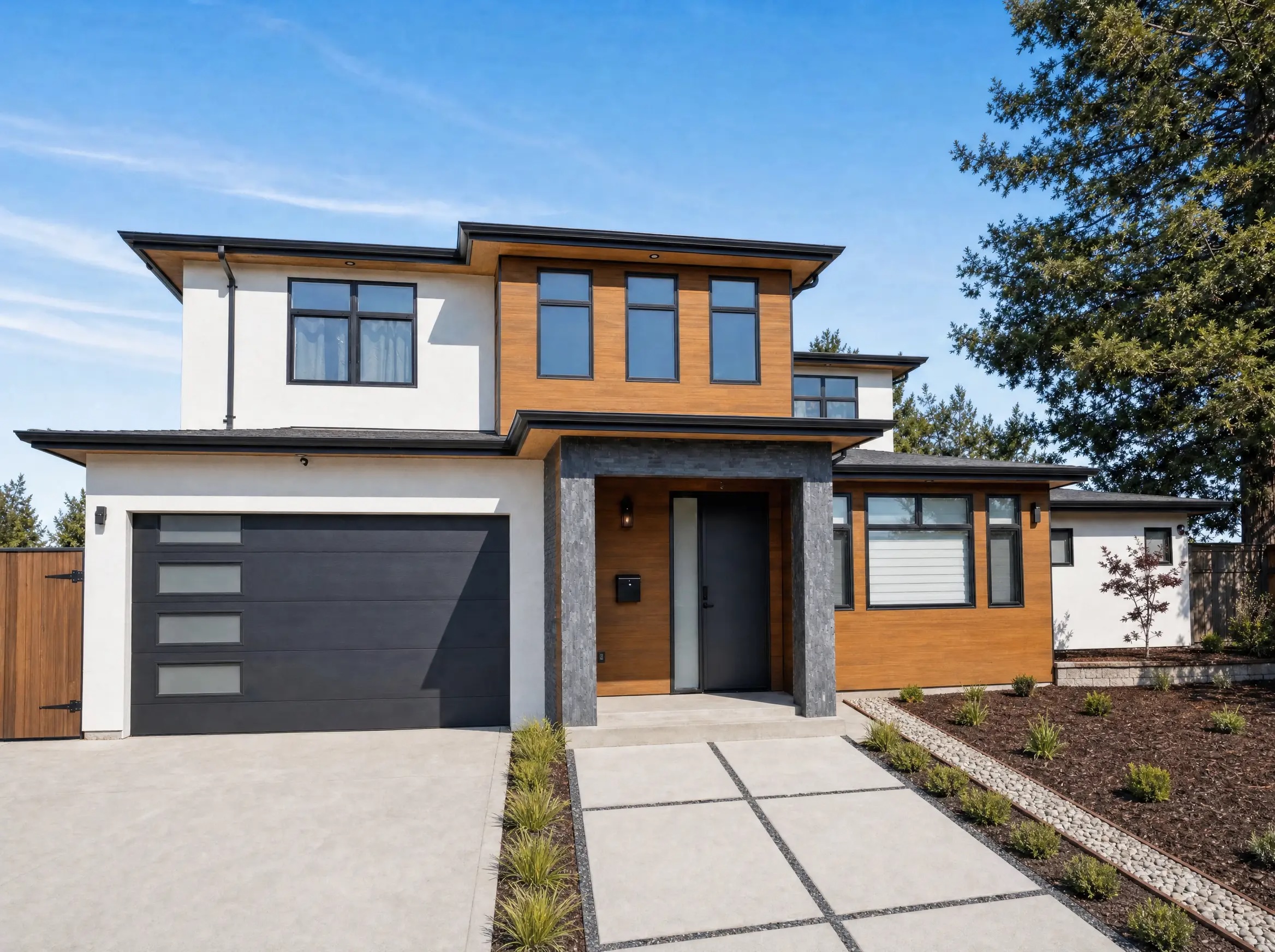 Custom Home in Belmont